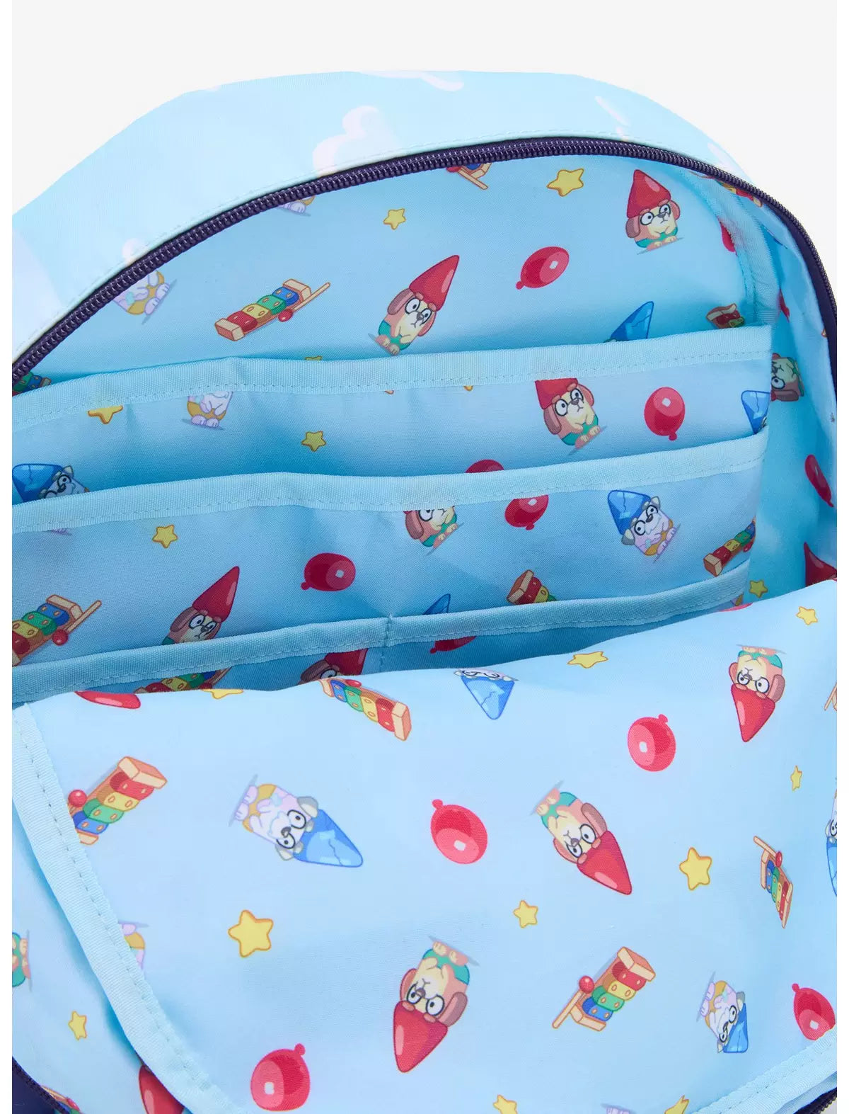 Bluey Scenic Backpack With Bluey Plush