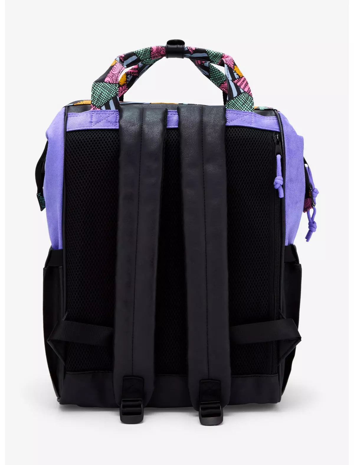 Disney The Nightmare Before Christmas Spiderweb Multi-Pocket Backpack With Jack Skellington Plush