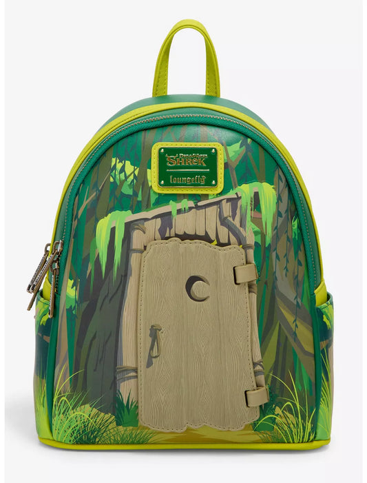 Loungefly DreamWorks Shrek Outhouse Moving Door Mini Backpack