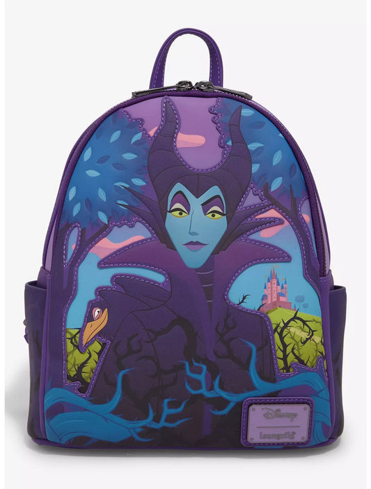 Loungefly Disney Sleeping Beauty Maleficent Mini Backpack