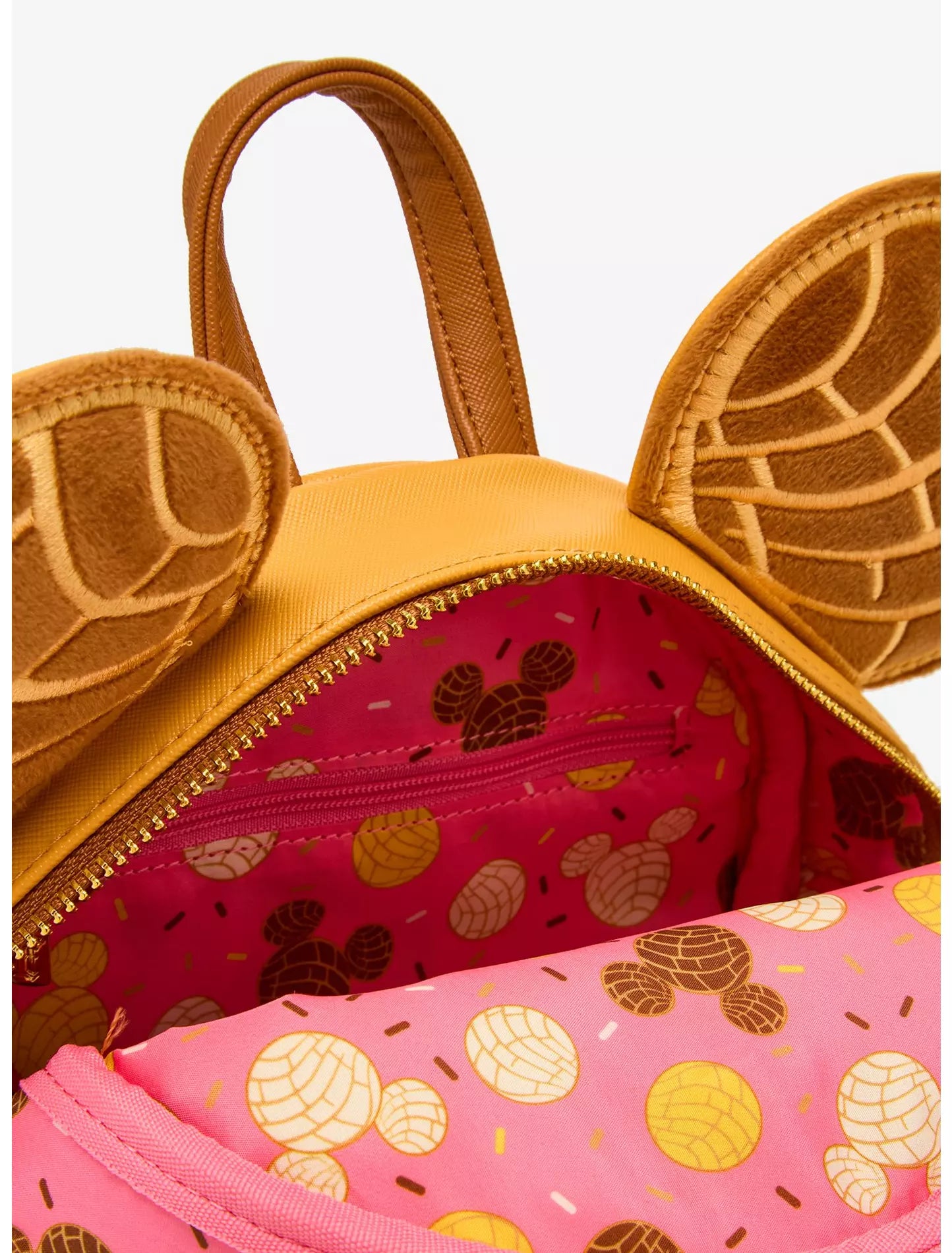Loungefly Disney Minnie Mouse Chocolate Concha Convertible Mini Backpack (BoxLunch 10th Anniversary Edition)