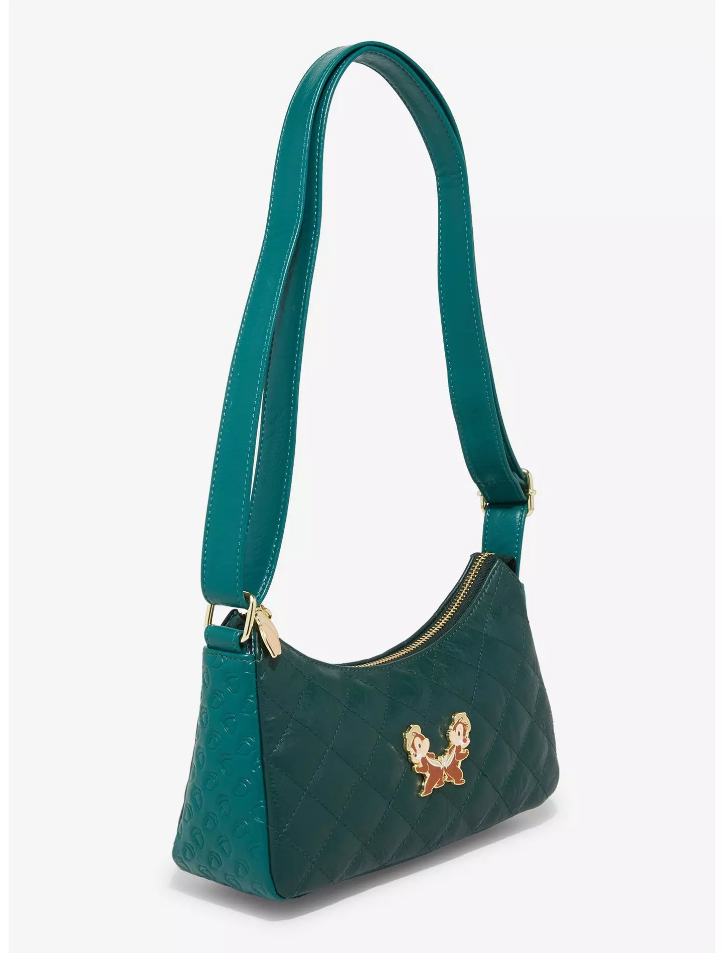 Loungefly Disney Chip & Dale Quilted Shoulder Bag