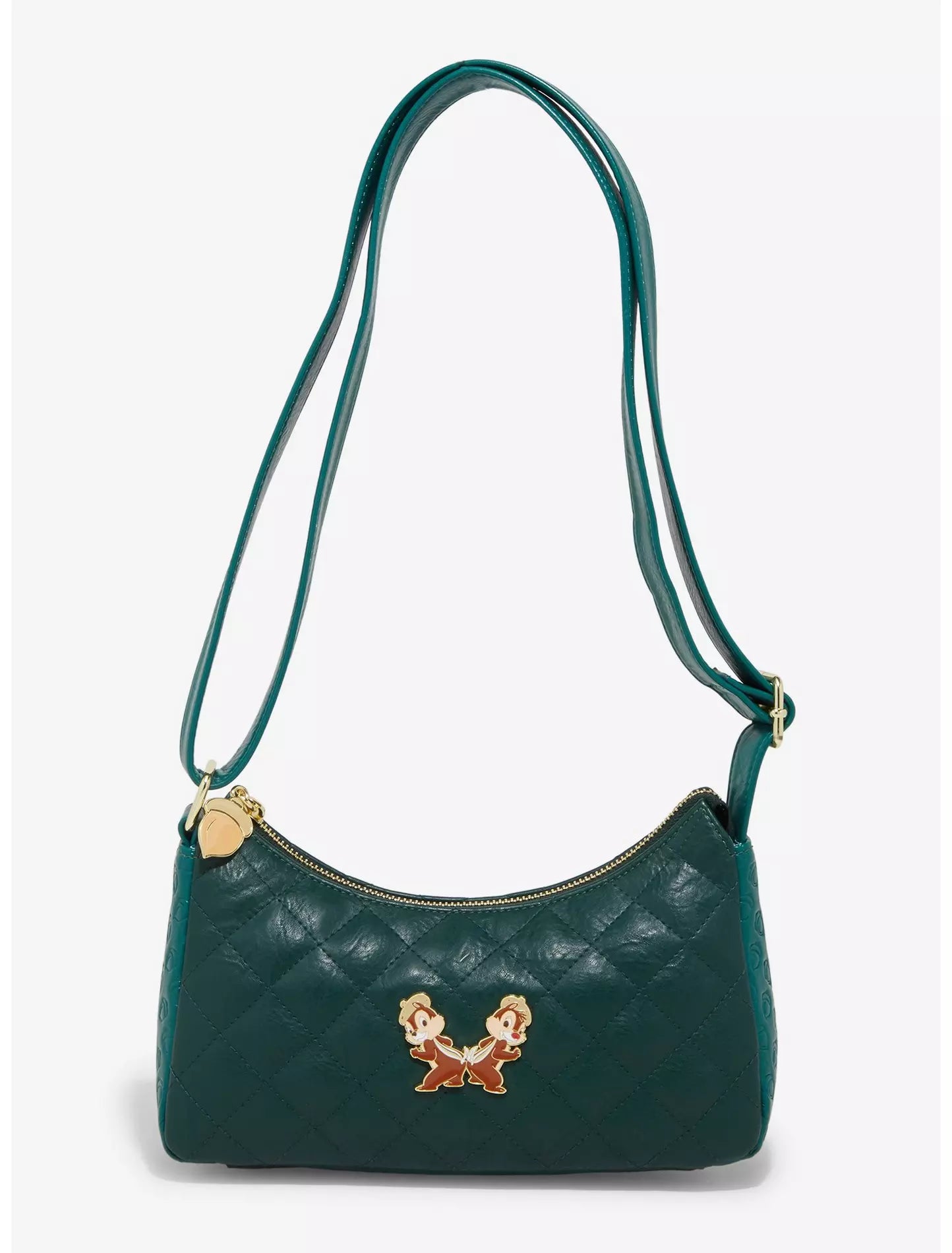 Loungefly Disney Chip & Dale Quilted Shoulder Bag