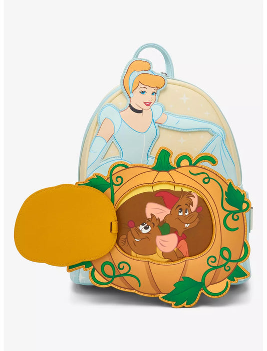 Loungefly Disney Cinderella Ballgown Pumpkin Mini Backpack