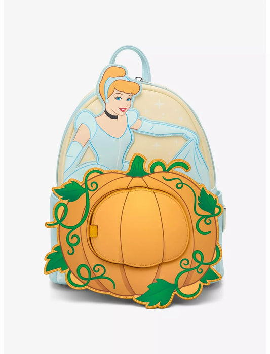Loungefly Disney Cinderella Ballgown Pumpkin Mini Backpack