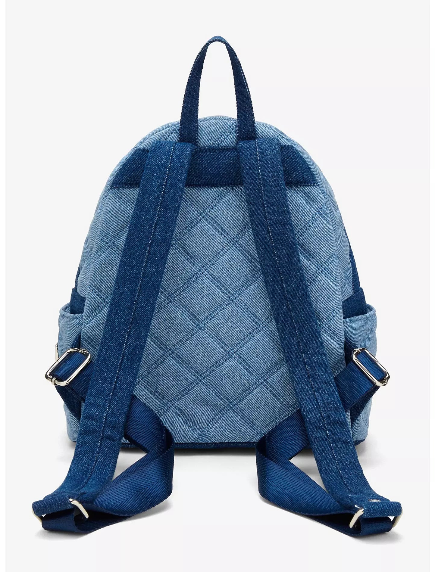 Loungefly Disney Lilo & Stitch Denim Patchwork Mini Backpack