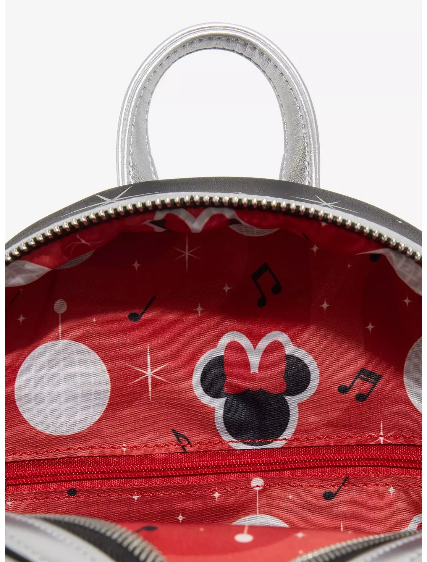 Loungefly Disney Minnie Mouse Disco Metallic Mini Backpack