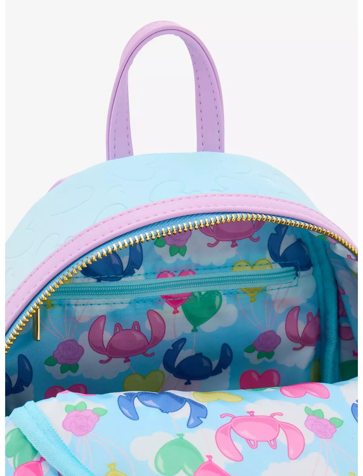 Loungefly Disney Lilo & Stitch, Angel & Stitch Hot Air Balloon Mini Backpack