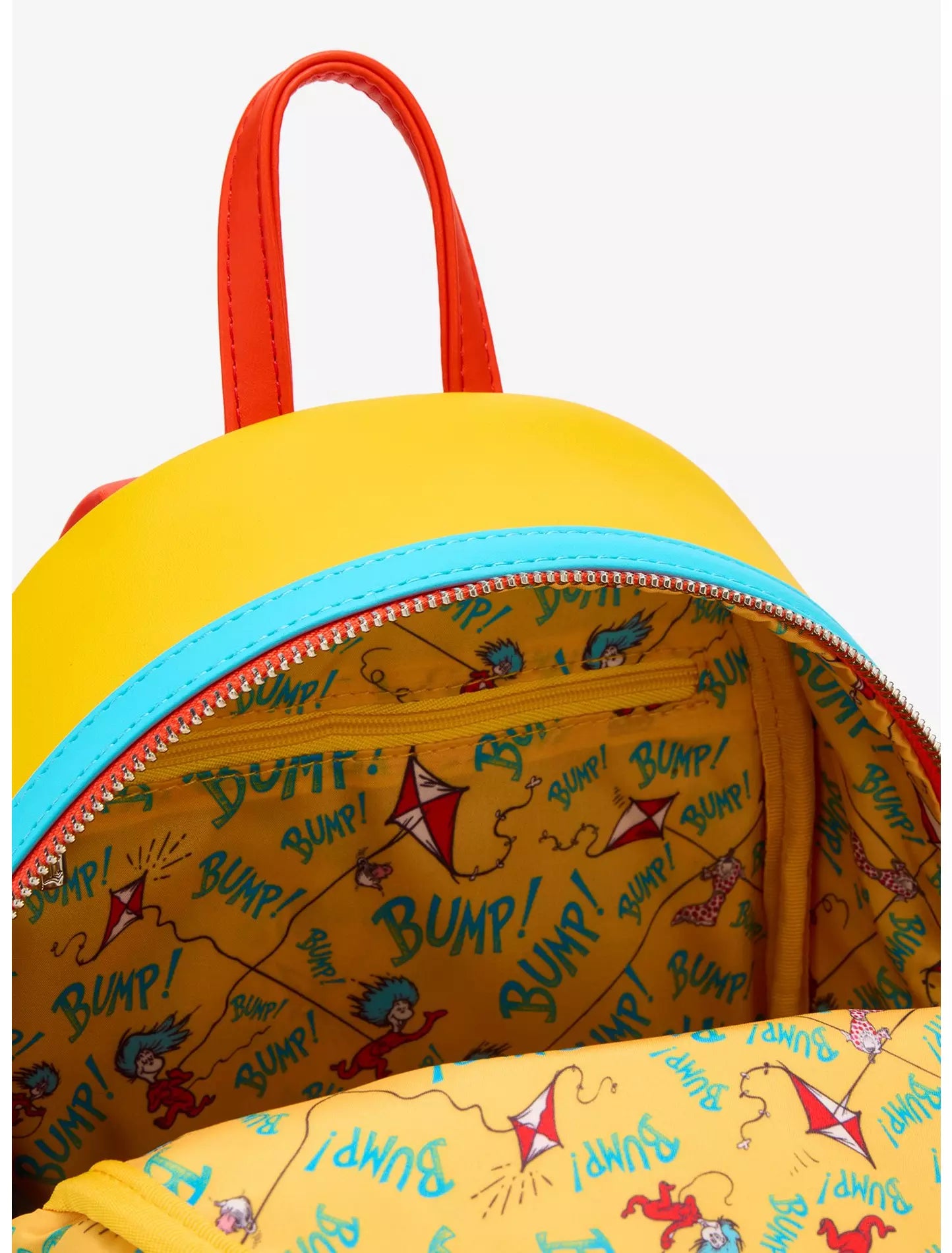 Loungefly Dr. Seuss The Cat In The Hat Falling Icons Mini Backpack