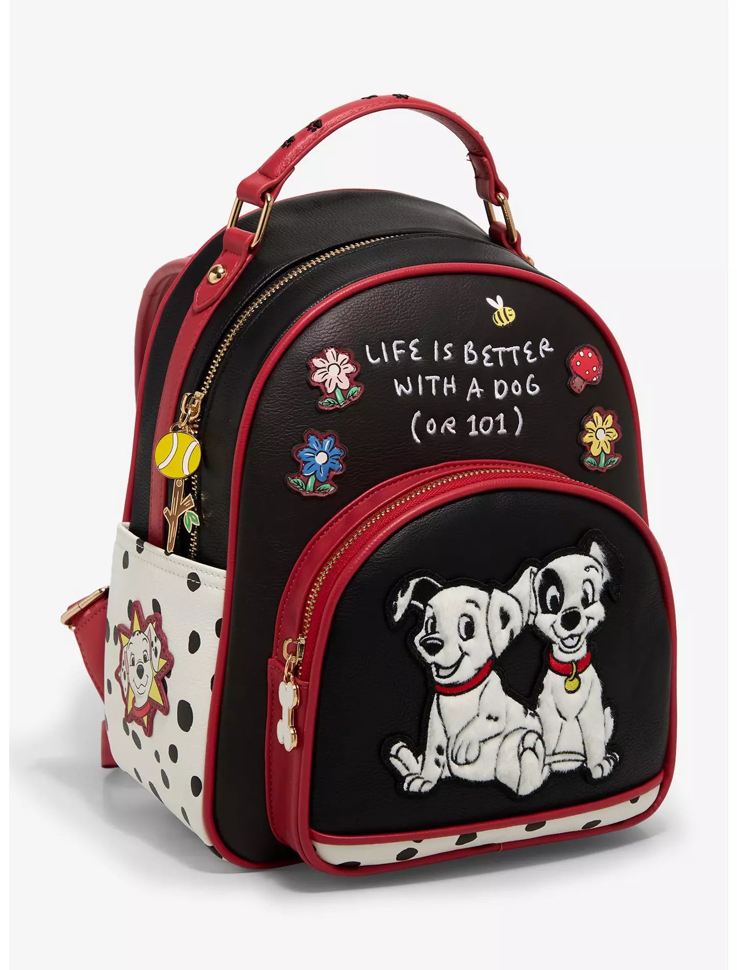 Loungefly Disney 101 Dalmatians Puppies Mini Backpack with Photo Coin Purse