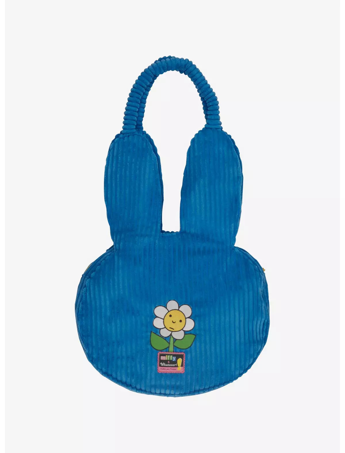 Miffy Head Wide Corduroy Over Size Tote Bag