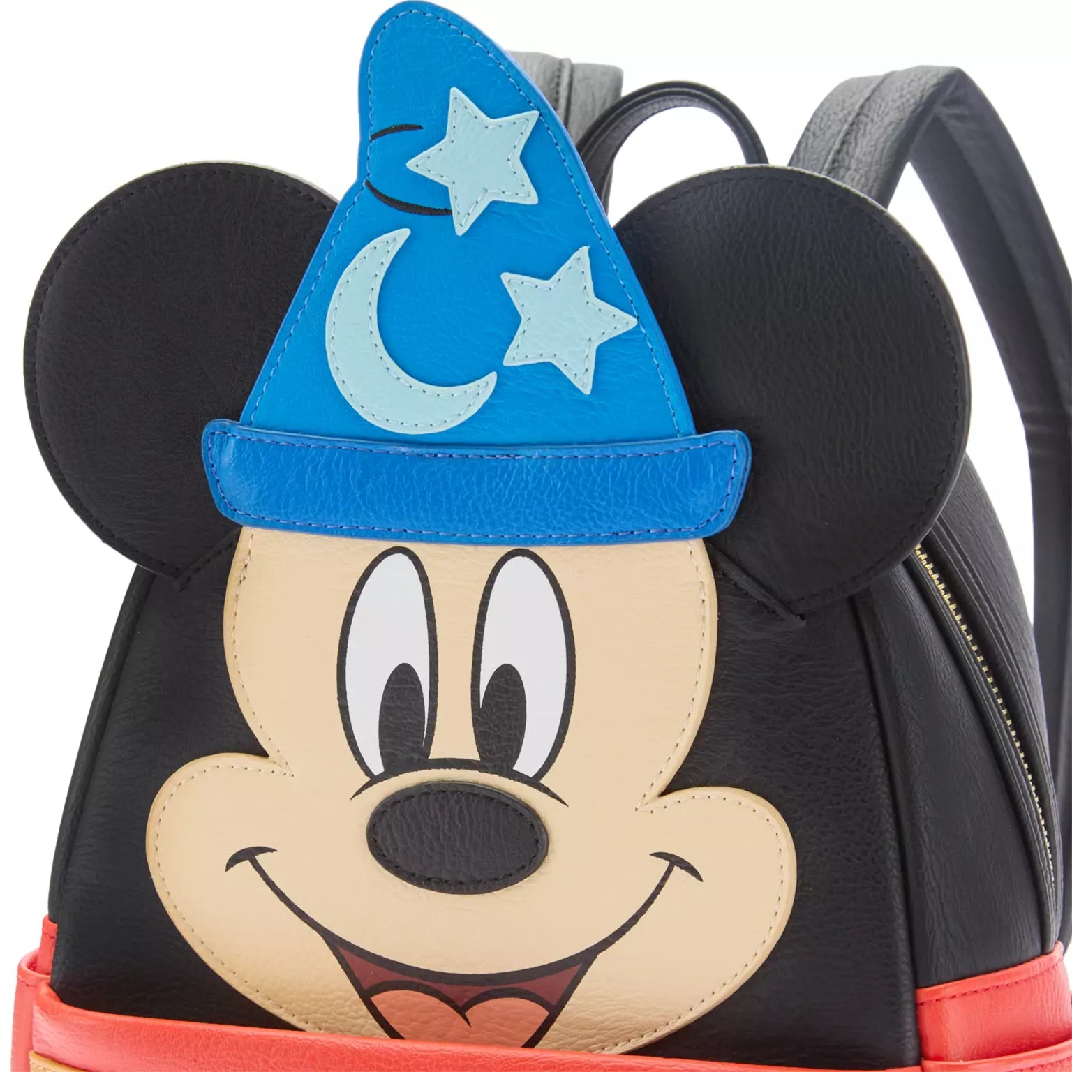 disney fantasia sorcerer mickey mouse mini backpack Loungefly LuxeBag With Mickey Mouse appliqu features Loungefly Disney Fantasia The Sorcerer's