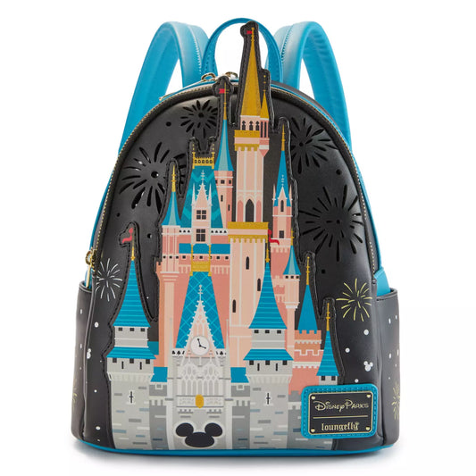 Loungefly Cinderella Castle Loungefly Mini Backpack – Walt Disney World Exclusive - Light Up