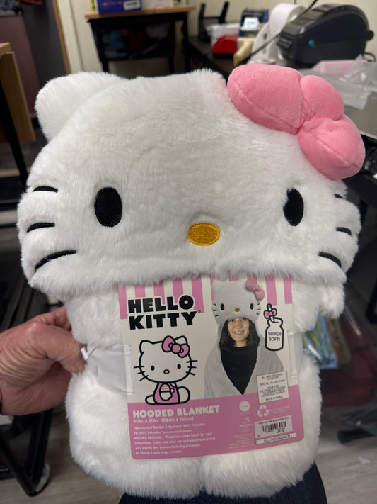 Hello Kitty Hooded Blanket