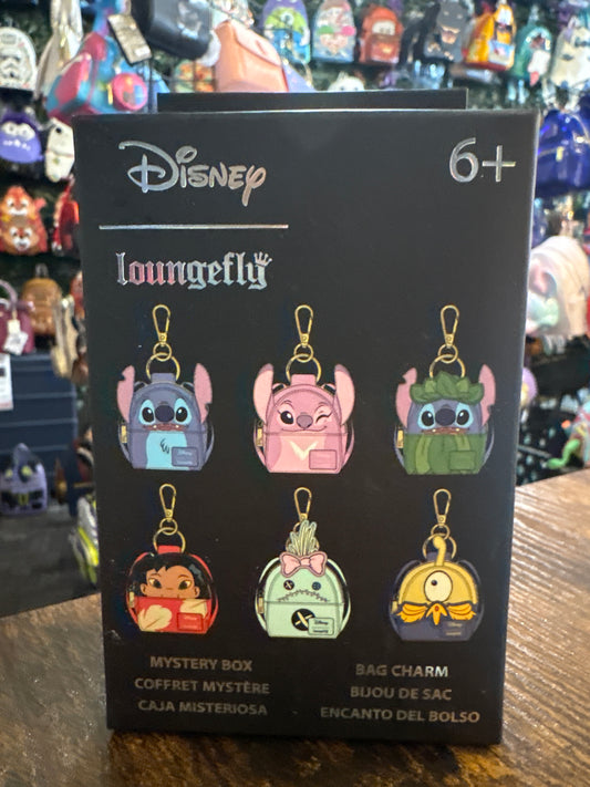 Loungefly Lilo and Stitch Mini backpack Mystery Box Bag Charms