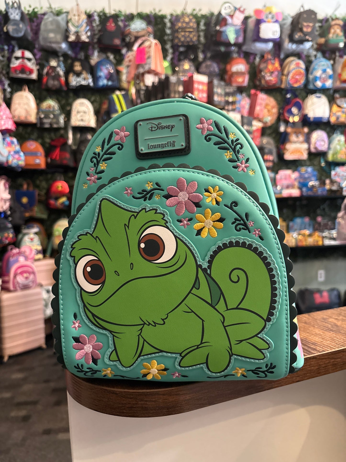 Loungefly Tangled Pascal mini Backpack