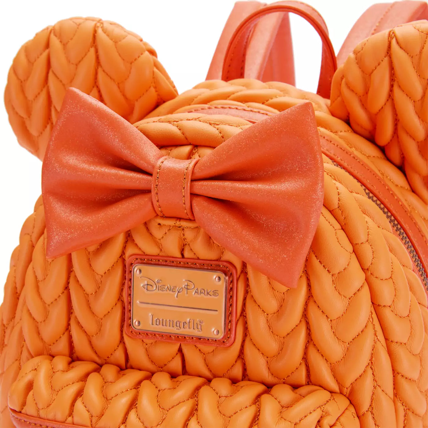Loungefly Disney Parks Minnie Mouse Pumpkin Spice Mini Backpack - Scented