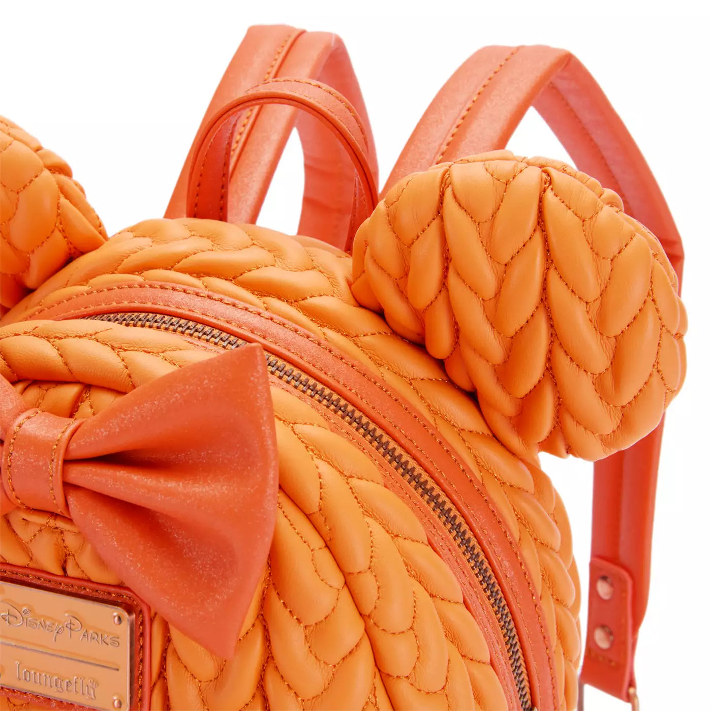 Loungefly Disney Parks Minnie Mouse Pumpkin Spice Mini Backpack - Scented