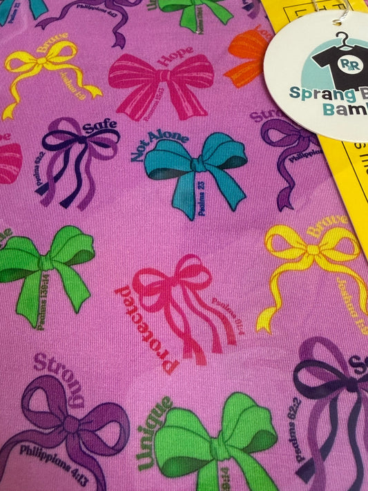 Bows of Hope Ruffle Zippy