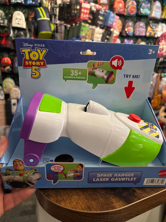 Toy Story 5 Buzz Lightyear laser gauntlet