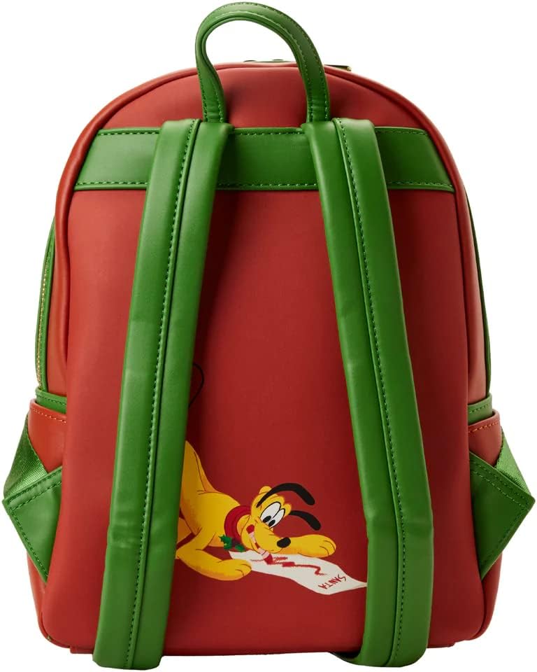 Loungefly Disney Mickey & Minnie Mouse Hot Cocoa Fireplace Mini Backpack - Light Up