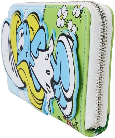 Loungefly The Smurfs Smurfette Zip Around Wallet