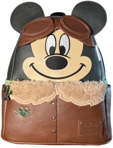 Loungefly Mickey Aviator Mini Backpack