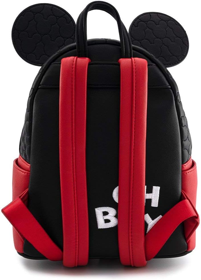 Loungefly Disney Mickey Mouse Quilted Cosplay Mini Backpack