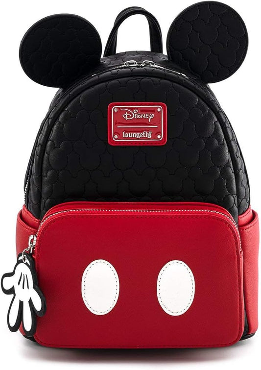 Loungefly Disney Mickey Mouse Quilted Cosplay Mini Backpack