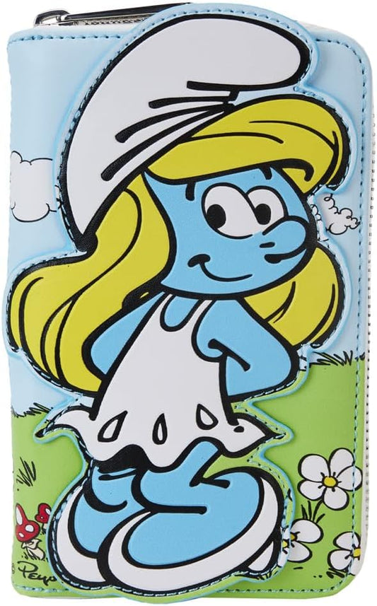 Loungefly The Smurfs Smurfette Zip Around Wallet