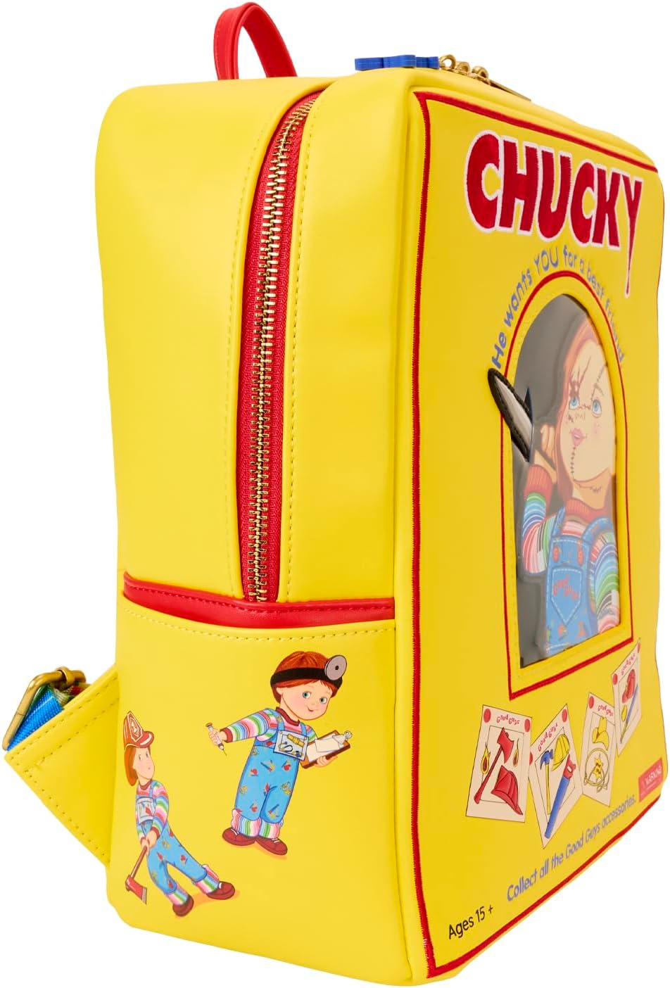 Loungefly Child's Play Chucky Good Guys Box Mini Backpack