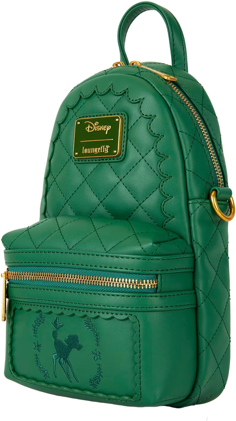 Loungefly Disney Bambi Quilted Convertible Sling Bag