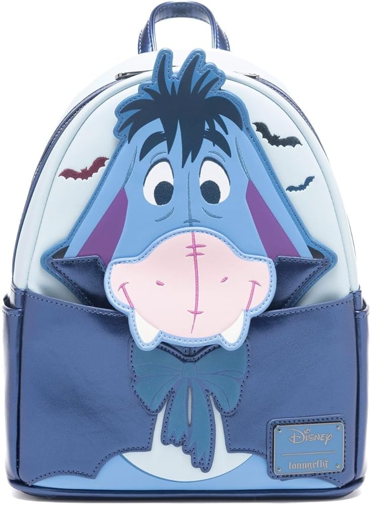 Loungefly Disney Winnie The Pooh Vampire Eeyore Cosplay Mini Backpack