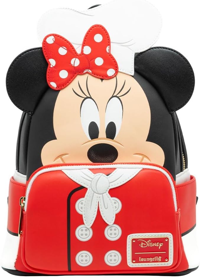 Loungefly Disney Chef Minnie Cosplay Mini Backpack