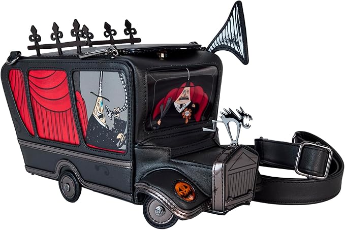Loungefly Nightmare Before Christmas Mayor-Mobile Lenticular Crossbody - Light Up