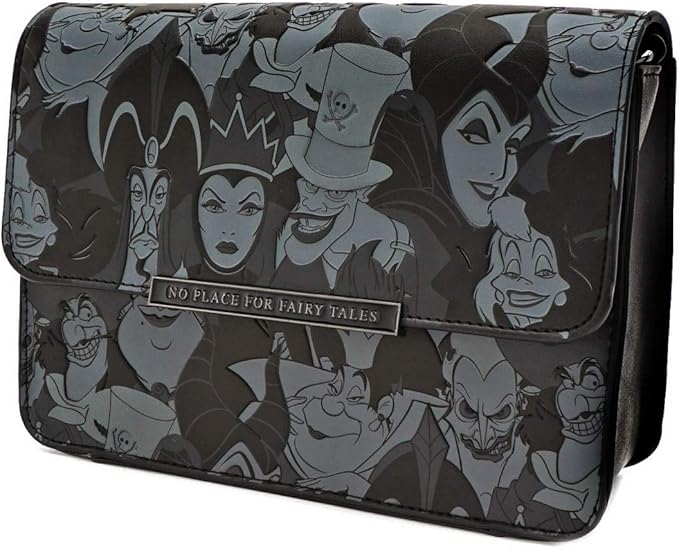 Loungefly Disney Villains Debossed Crossbody