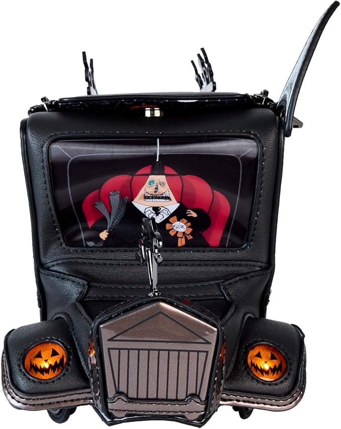 Loungefly Nightmare Before Christmas Mayor-Mobile Lenticular Crossbody - Light Up