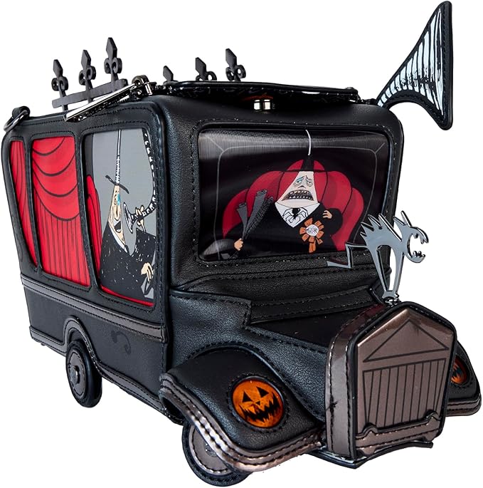 Loungefly Nightmare Before Christmas Mayor-Mobile Lenticular Crossbody - Light Up