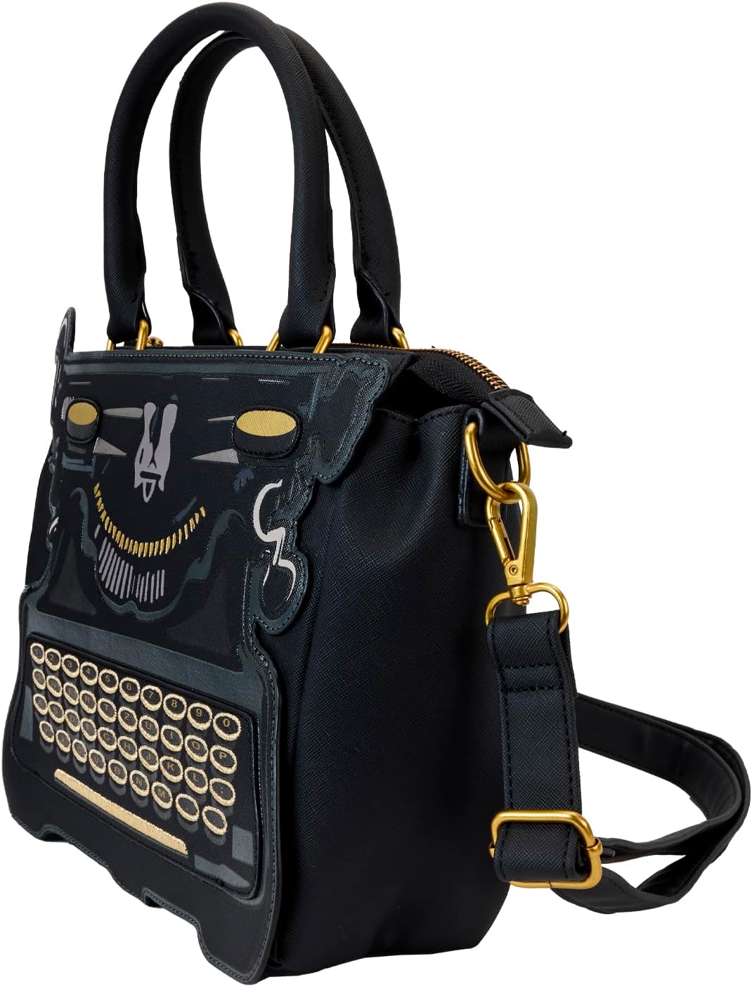 Loungefly MGM Wednesday Typewriter Crossbody Bag