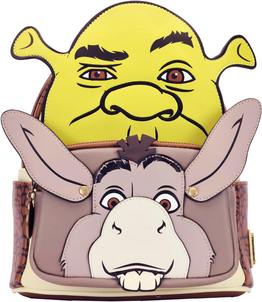 Loungefly DreamWorks Shrek & Donkey Cosplay Mini Backpack
