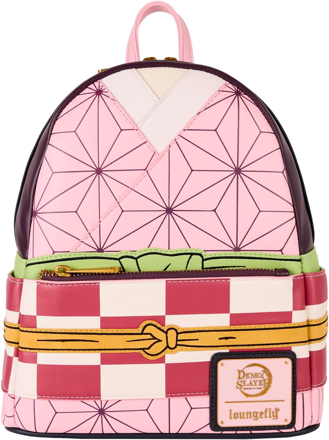 Loungefly Aniplex Demon Slayer Nezuko Kamado Cosplay Mini Backpack