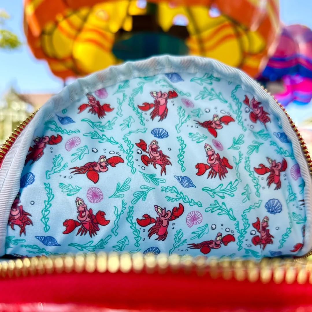 Loungefly Disney The Little Mermaid Sebastian Mini Backpack