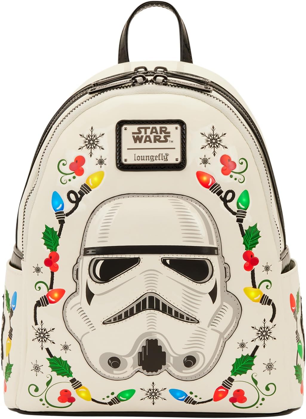 Loungefly Star Wars Stormtrooper Holiday Mini Backpack - Light Up