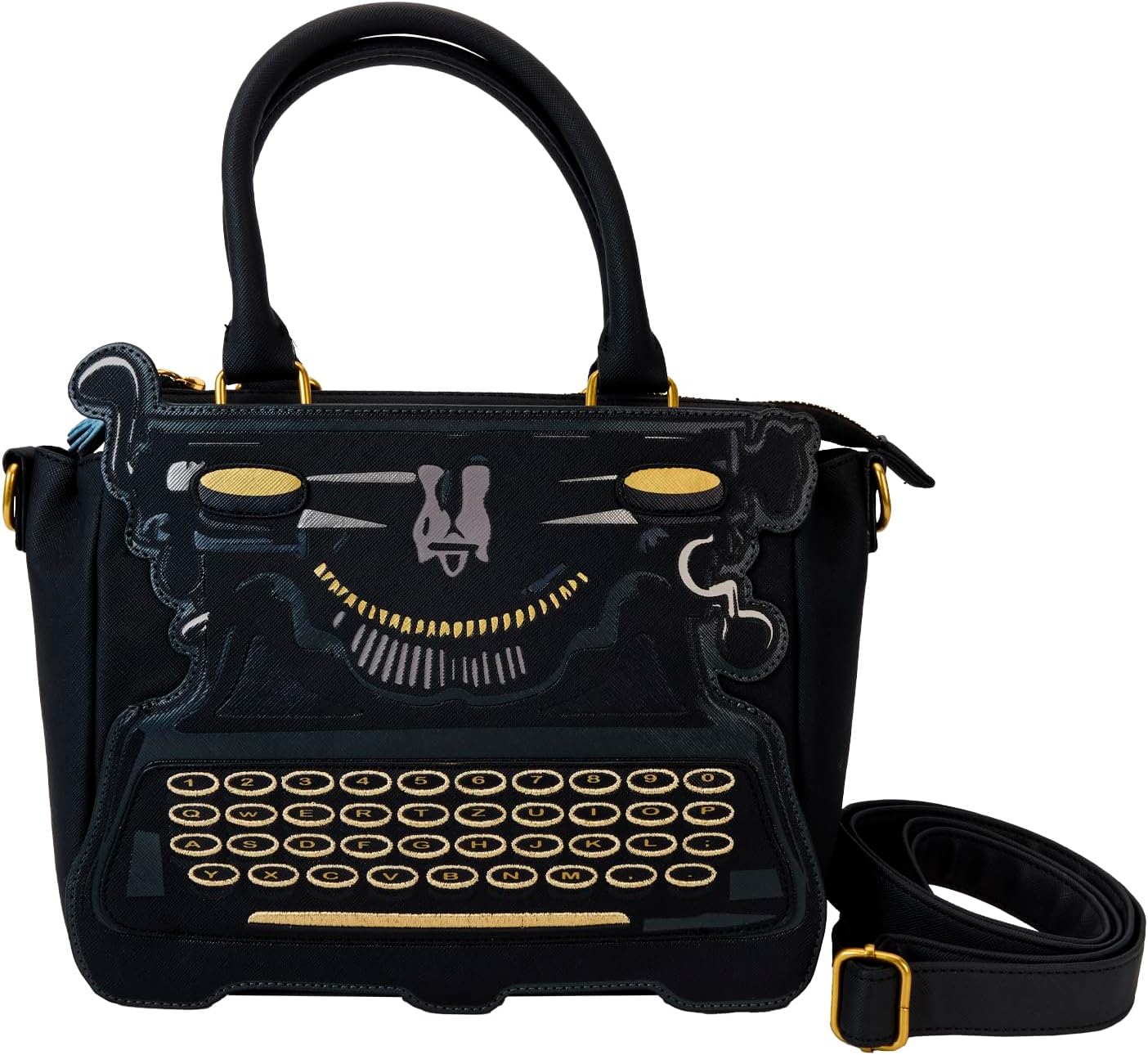 Loungefly MGM Wednesday Typewriter Crossbody Bag
