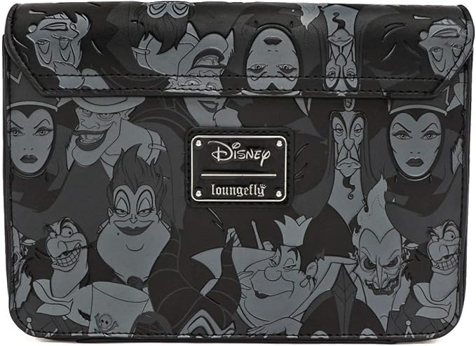 Loungefly Disney Villains Debossed Crossbody