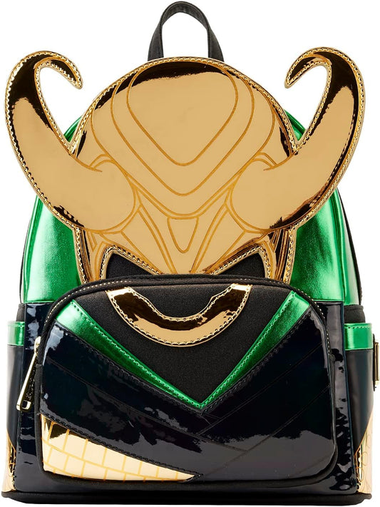 Loungefly Marvel Shine Loki Mini Backpack
