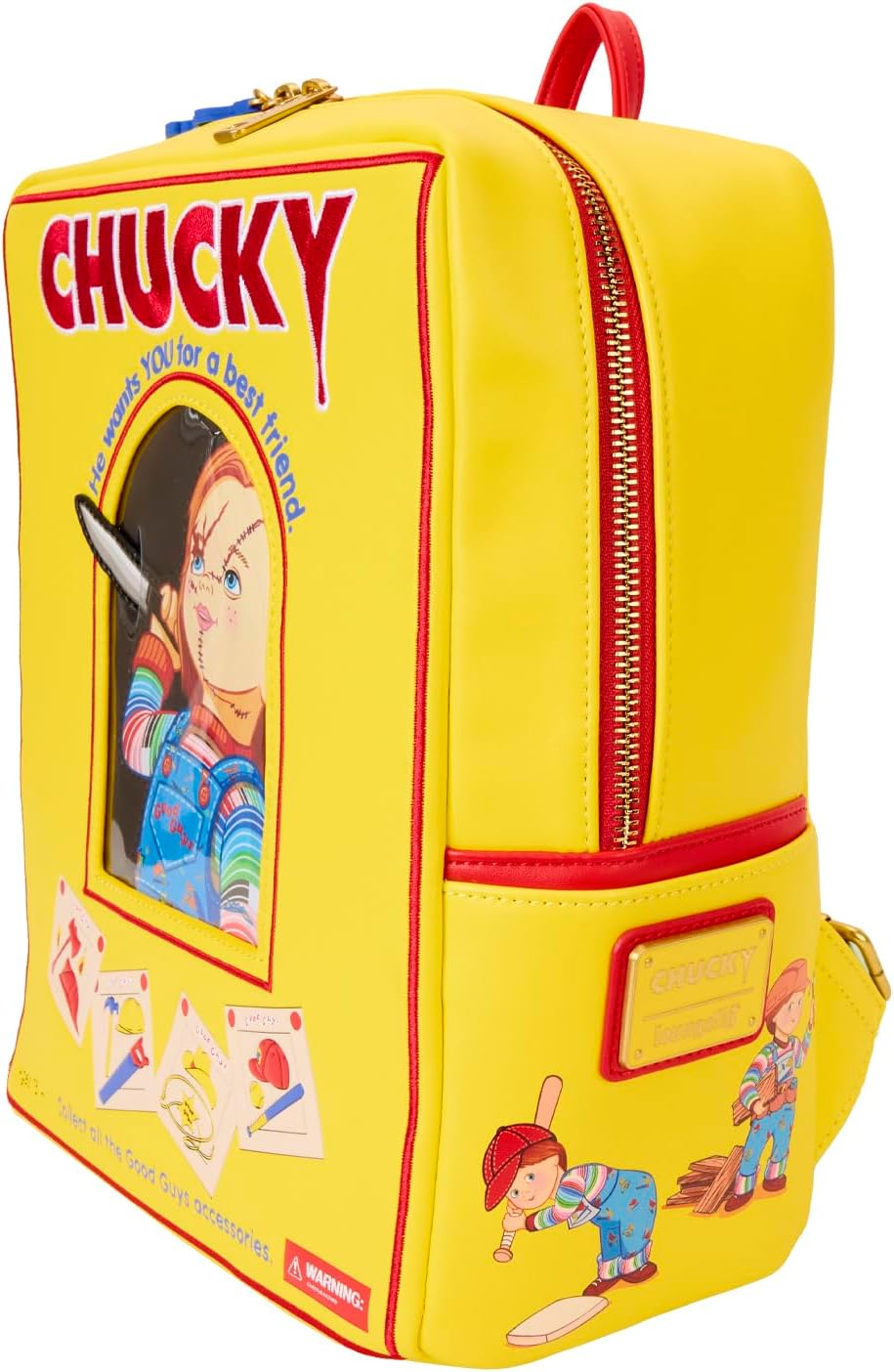 Loungefly Child's Play Chucky Good Guys Box Mini Backpack