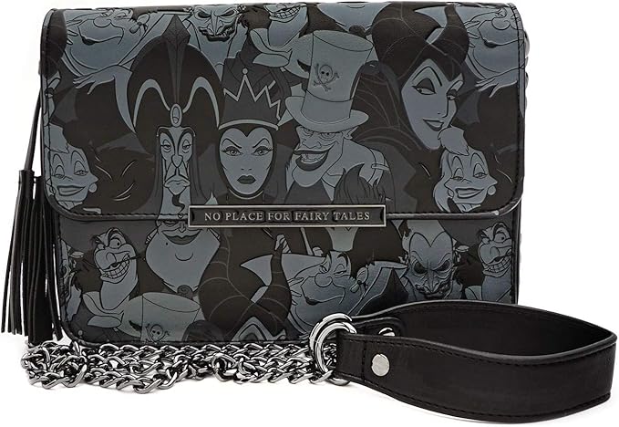 Loungefly Disney Villains Debossed Crossbody