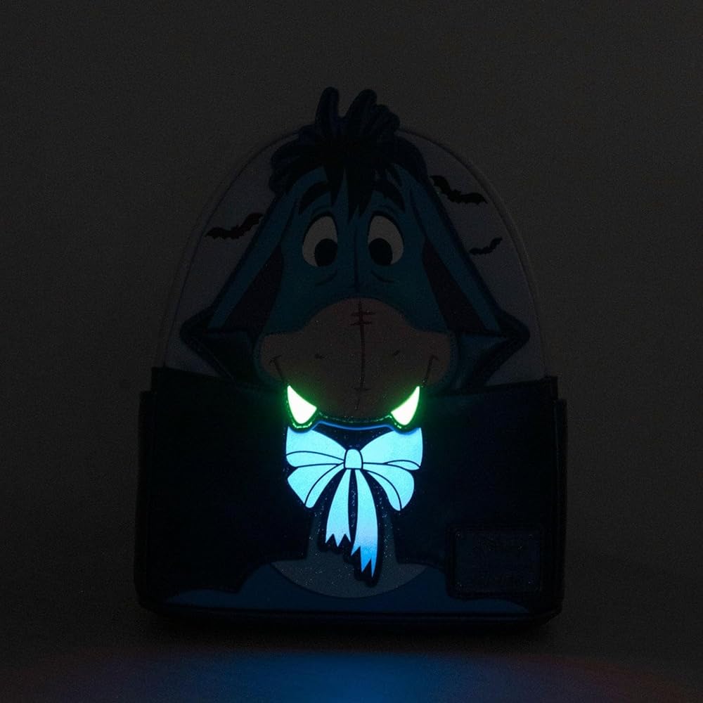 Loungefly Disney Winnie The Pooh Vampire Eeyore Cosplay Mini Backpack