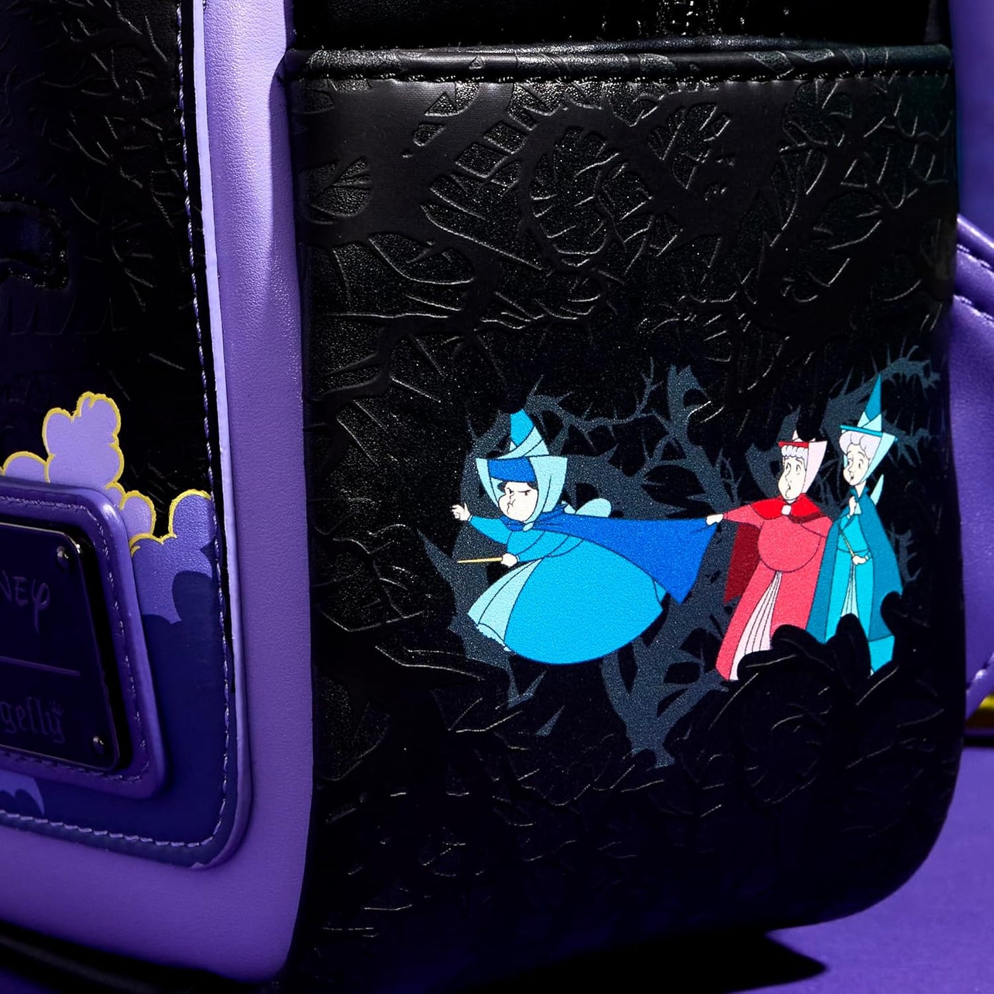 Loungefly Disney Maleficent Dragon Lenticular Mini-Backpack - Glow in The Dark